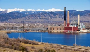 Smoke stack with mountains optimized