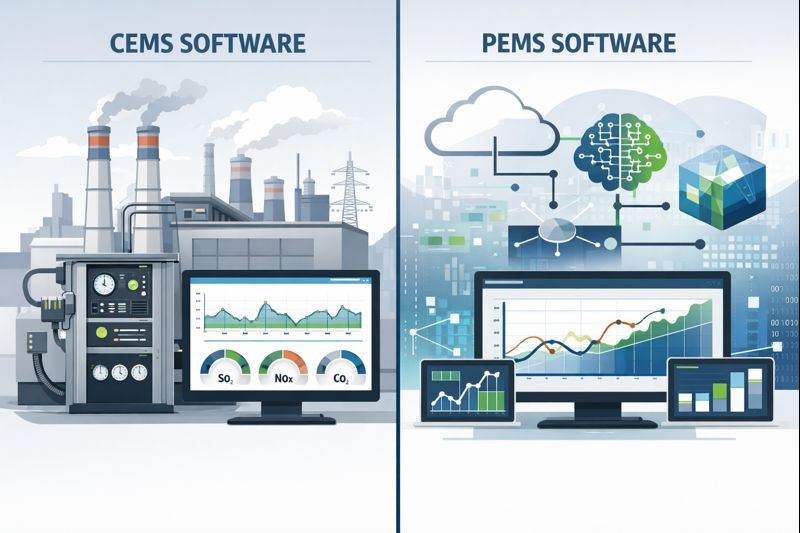 CEMS Software vs PEMS Software